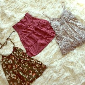 Halter/tube/tank bundle